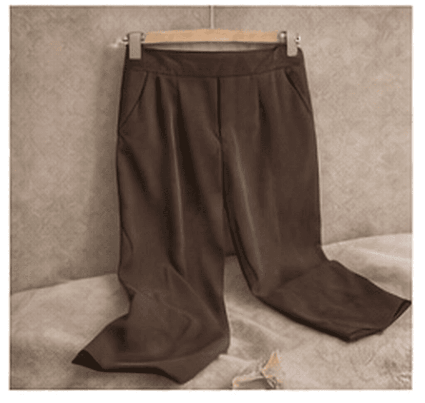 ワイドスラックス（ブラウン）