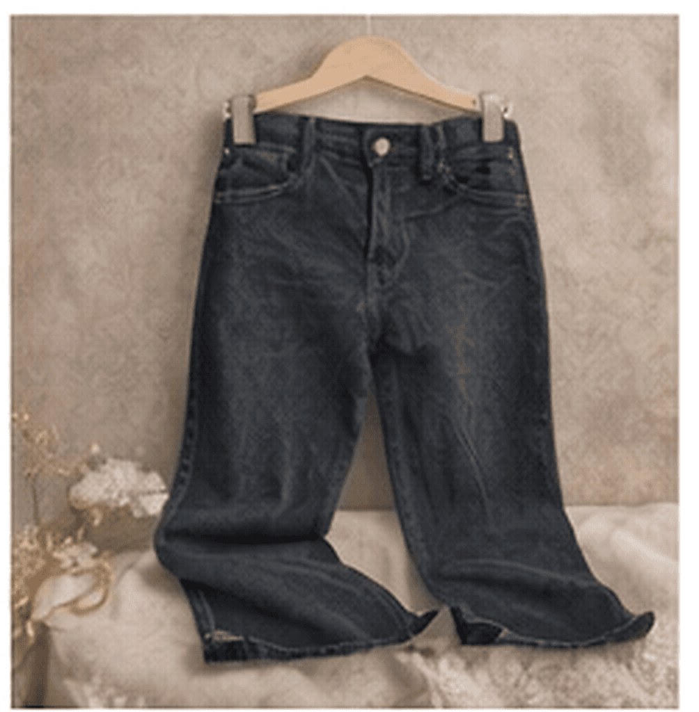 ストレートデニム（ブルー）