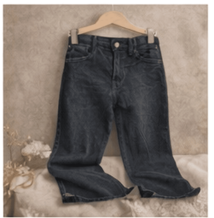 ストレートデニム（ブルー）